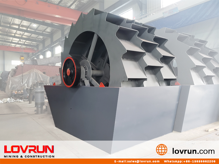 Wheel Bucket sand washing machine
